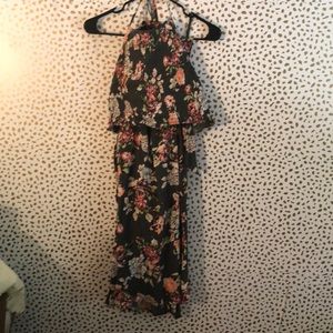Two piece floral print set